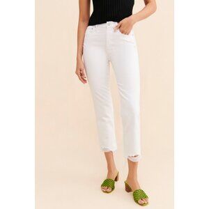 PISTOLA Women's Charlie High Rise Straight Jeans Size 25 In Break The Ice